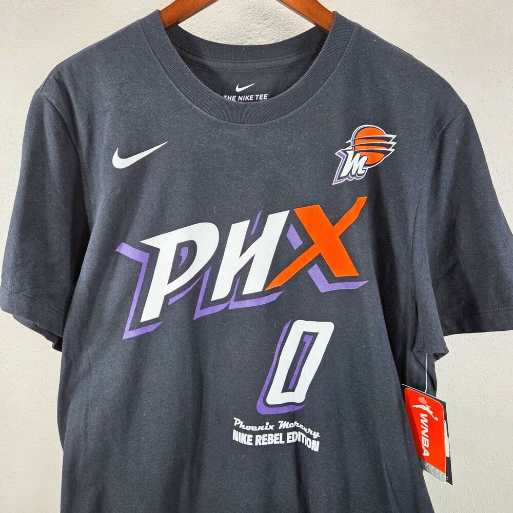 Phoenix Mercury Kia Nurse 0 Nike WNBA Rebel Edition Shirt Sz L